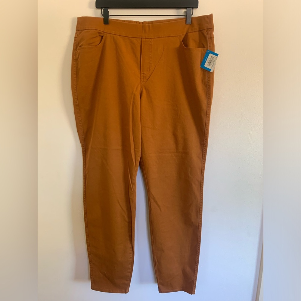 Columbia Women’s XL Active Fit Pull-On Legging Pants Orange-Bronze
